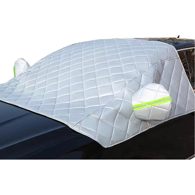 Penutup setengah mobil PEVA untuk melindungi kaca depan dan atap Anda